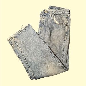 Vintage Wrangler Baggy Blue Jeans